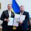 Зустріч Максима Тимошенка з ректором КНУБА Олексієм Дніпровим
